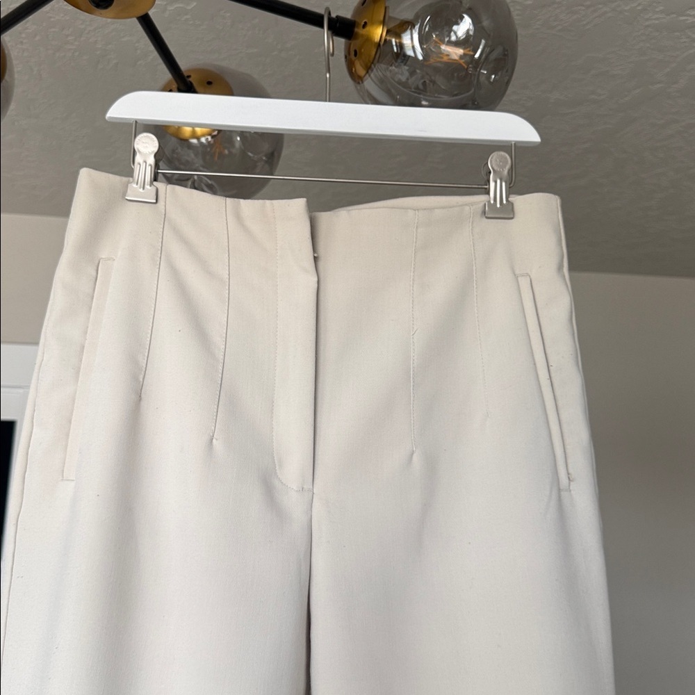 Zara Cream Trousers - Picture 5 of 13
